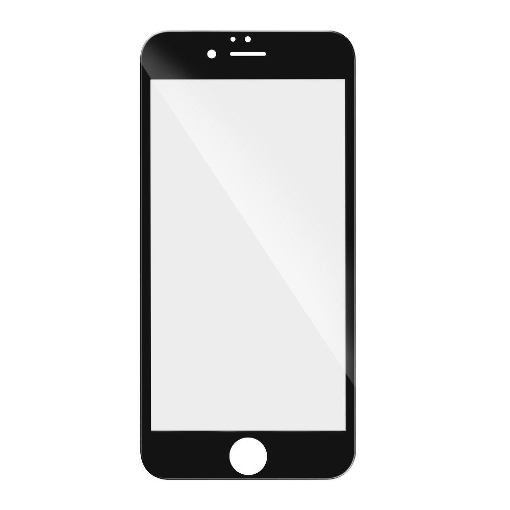 Caseink - Verre trempé Intégral Full Glue 5D pour iPhone 7 / 8 4,7 Noir - Protection écran smartphone