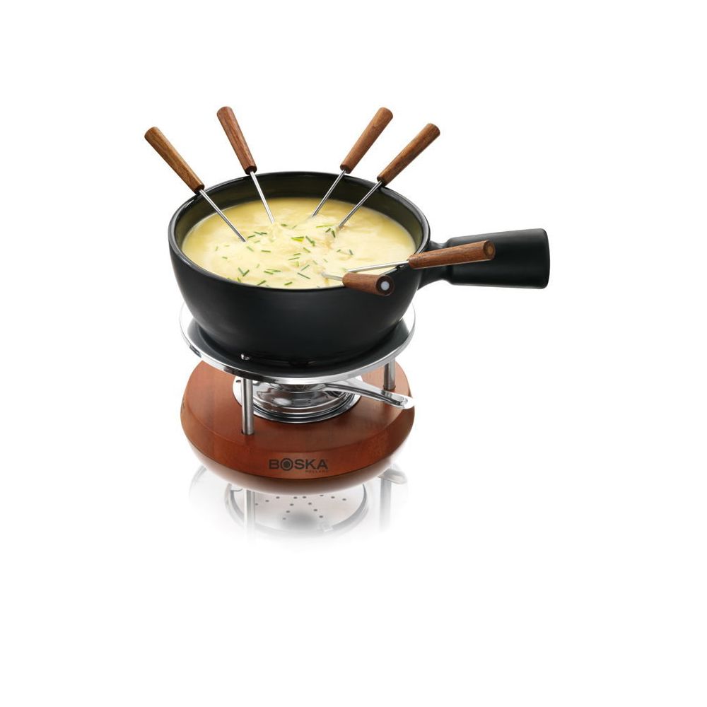 Boska - Service à fondue 6 personnes ""Nero Taste"" - BOSKA - Appareil à fondue