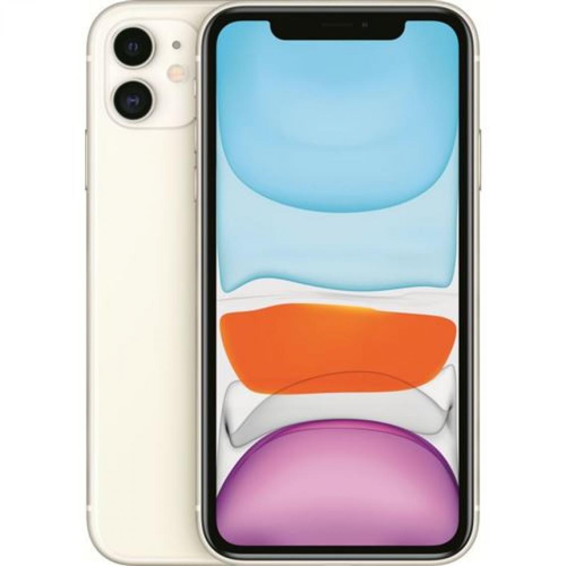 Apple - Apple iPhone 11 6.1" 64 Go Double SIM Blanc V2 - iPhone