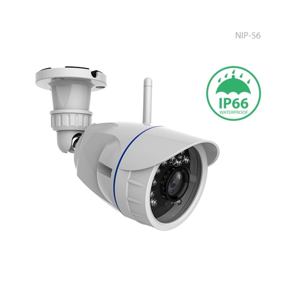 Wewoo - Caméra IP WiFi IP extérieure, étanche, avec télécommande infrarouge et vision nocturne - Caméra de surveillance connectée