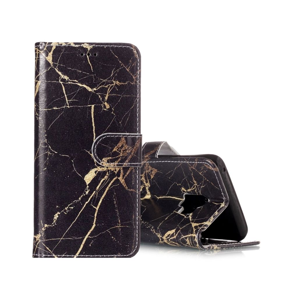 Wewoo - Housse Étui noir pour Samsung Galaxy S9 en cuir avec rabat et fentes cartes portefeuille - Coque, étui smartphone