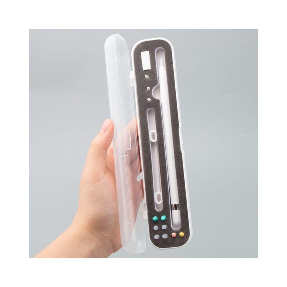 Wewoo - Pour Apple Pencil 1/2 8mm Multi-function Handwriting Pen Étui de protection TouchPen Boîte de rangement - Autres accessoires smartphone