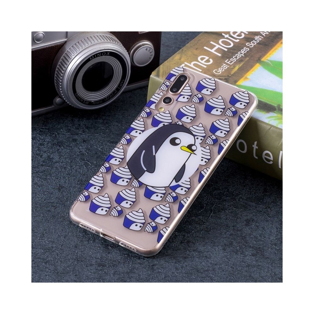 Wewoo - Coque TPU Motif Penguin pour Huawei P20 Pro - Coque, étui smartphone