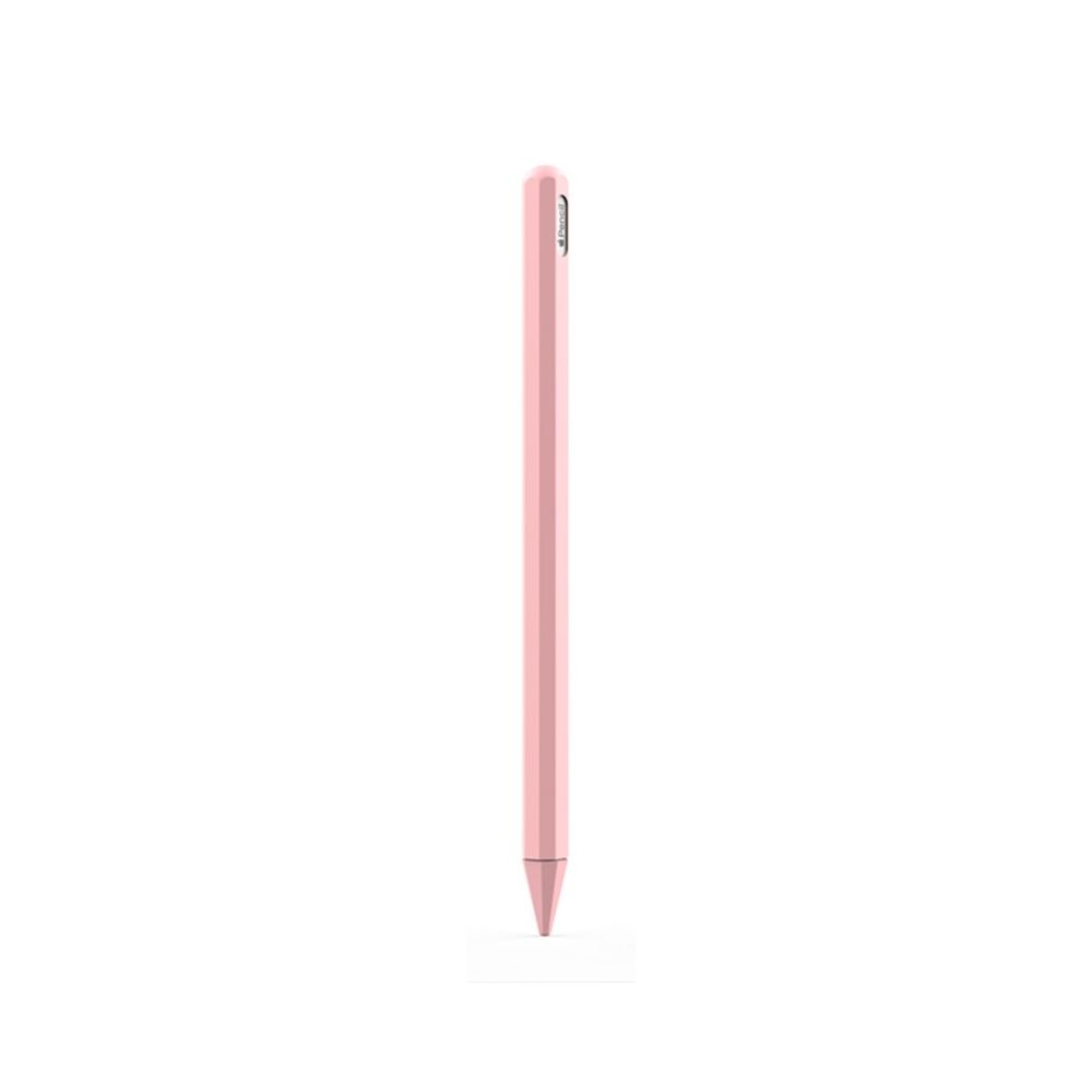Wewoo - Stylus Pen Etui de protection en gel de silice pour Apple Pencil 2 rose - Autres accessoires smartphone
