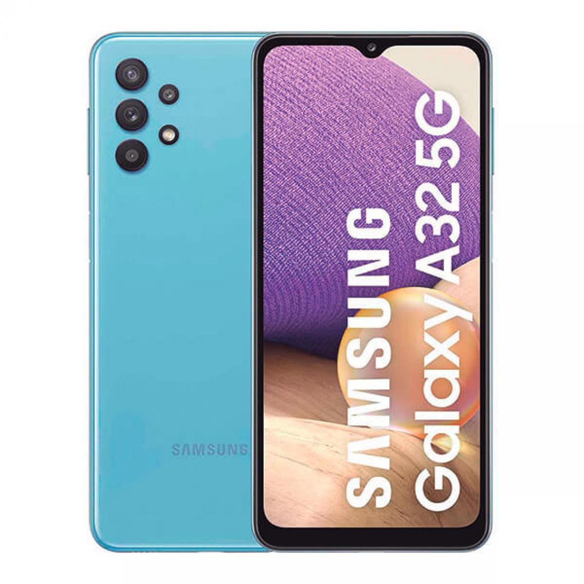 Samsung - Samsung Galaxy A32 5G 4GB/64GB Azul (Awesome Blue) Dual SIM SM-A326B - Smartphone Android