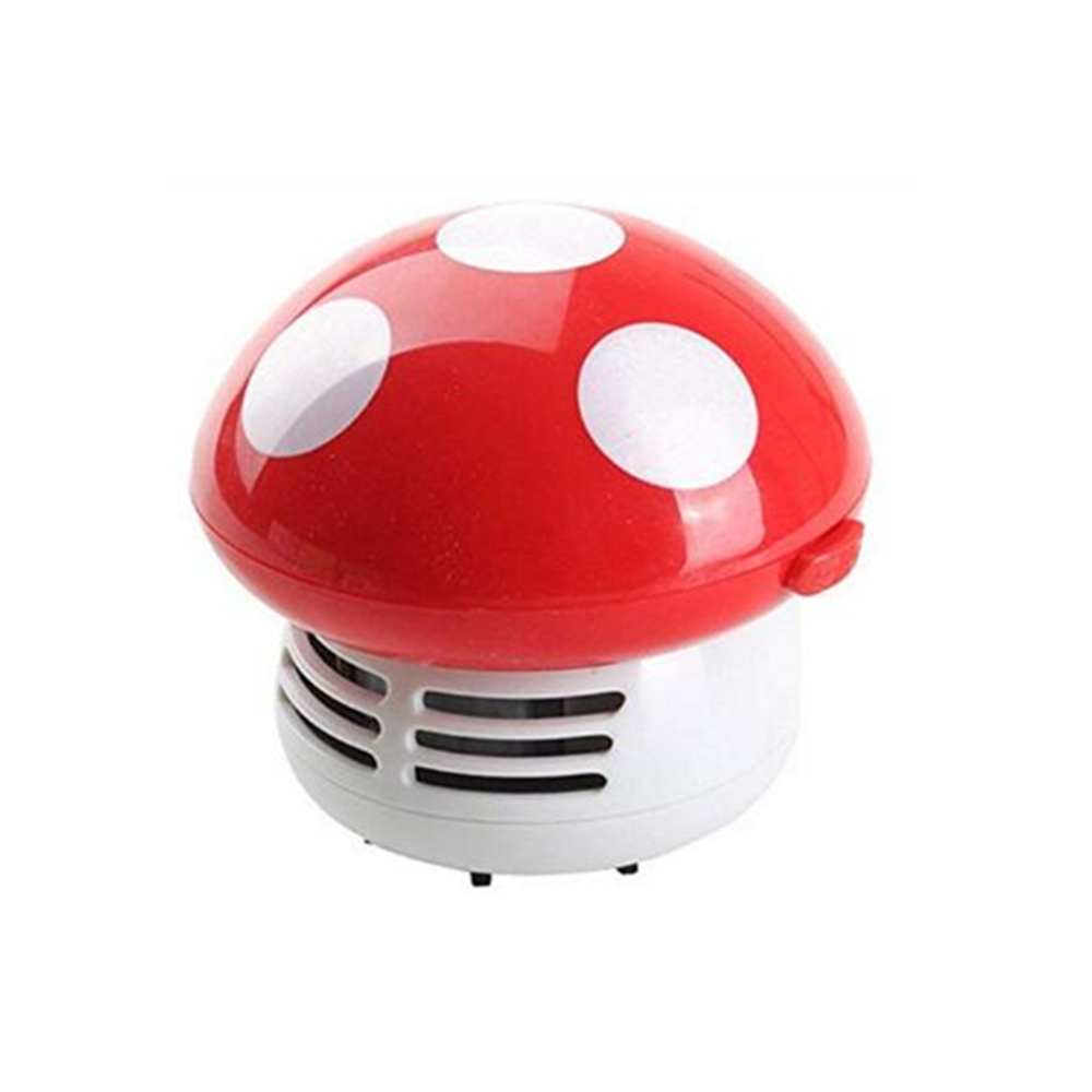 marque generique - YP Select Mini aspirateur de poussière de table mignon, en forme de champignon nouvel aspirateur de bureau d'angle portable Mini aspirateur de poussière d'aspirateur mignon-ROUGE - Aspirateur robot
