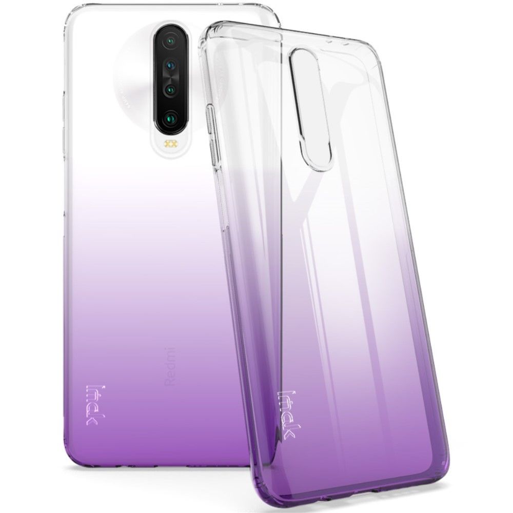 Imak - Coque en TPU dégradé de couleur anti-chute violet pour votre Xiaomi Redmi K30 5G - Coque, étui smartphone