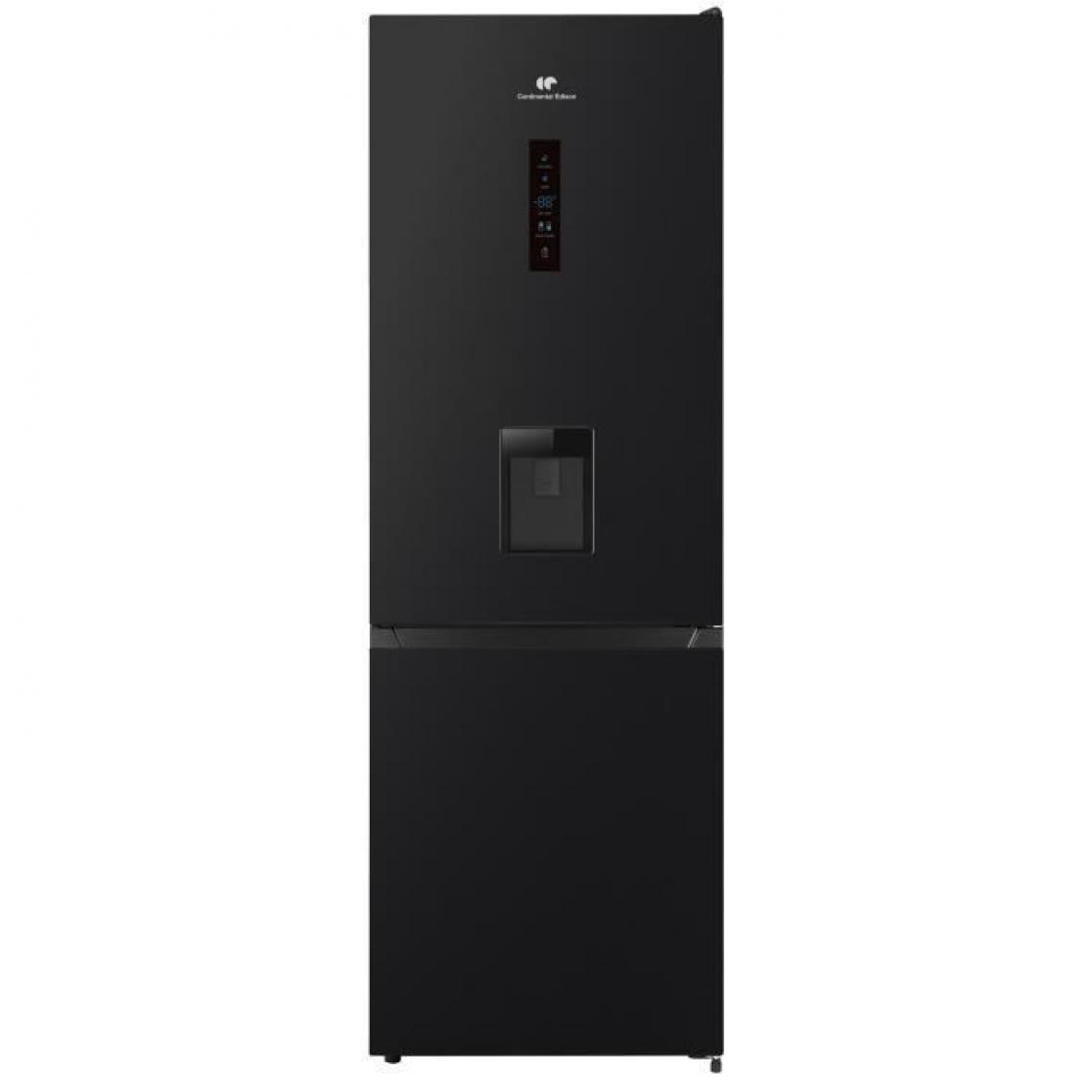Continental Edison - Réfrigérateur combiné 288L CONTINENTAL EDISON 59,5cm, CEFC288NFB - Réfrigérateur