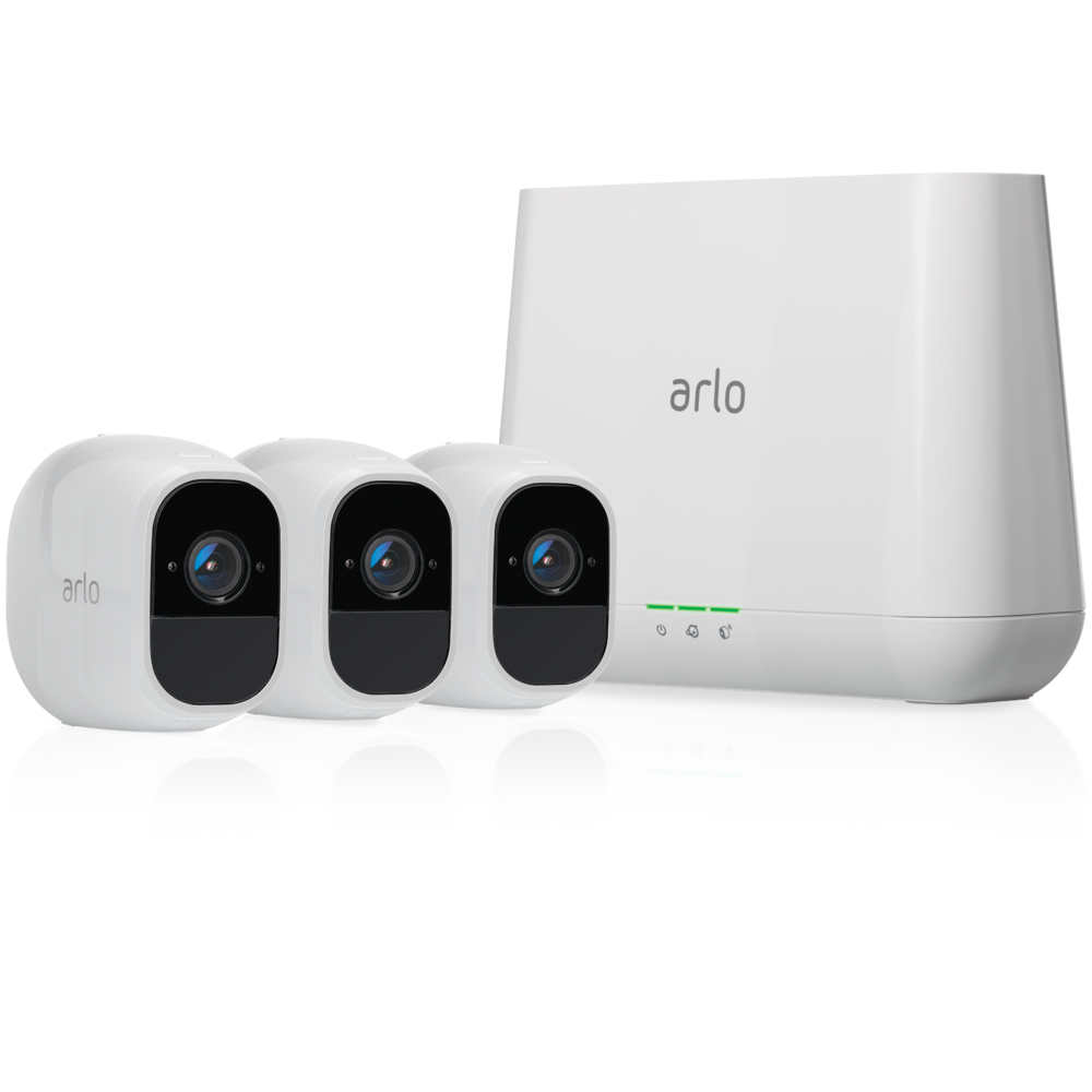 Arlo - Arlo Pro 2 - Pack de 3 - Caméra de surveillance connectée