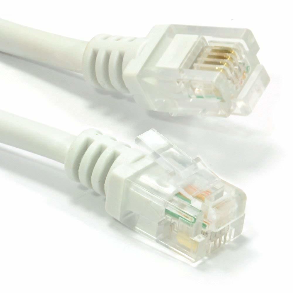 Ineck - INECK® 5M Haut débit câble RJ11 vers RJ11 (5 m) - Accessoires Téléphone Fixe