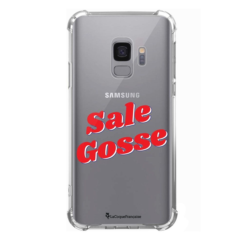 La Coque Francaise - Coque Samsung Galaxy S9 anti-choc souple avec angles renforcés transparente Sale Gosse Rouge La Coque Francaise - Coque, étui smartphone