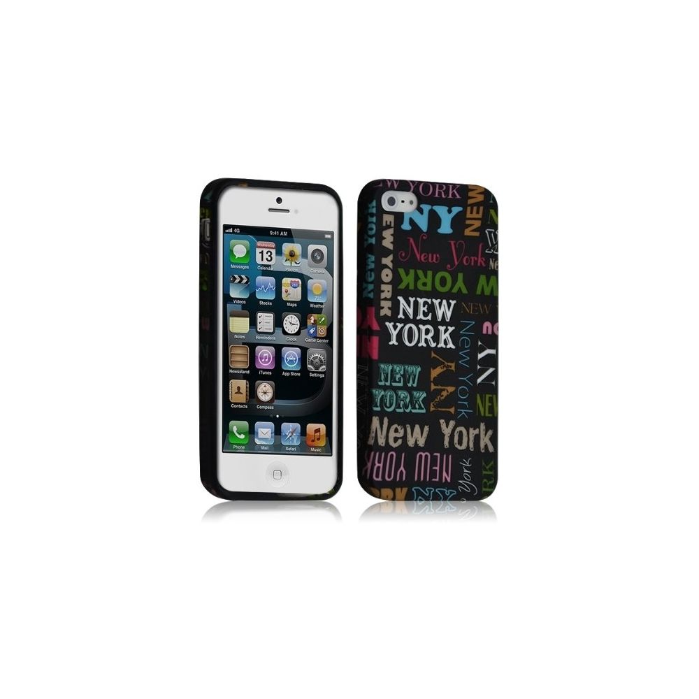 Karylax - Housse Coque Etui Gel pour Apple Iphone 5 motif LM20 - Autres accessoires smartphone