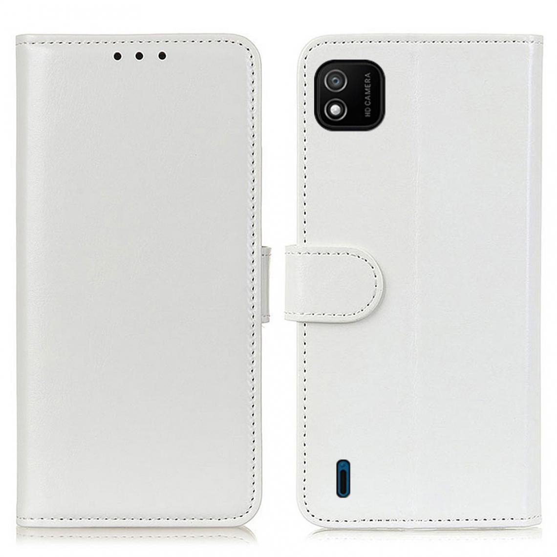 Other - Etui en PU Cheval fou avec support blanc pour votre Wiko Y62 - Coque, étui smartphone