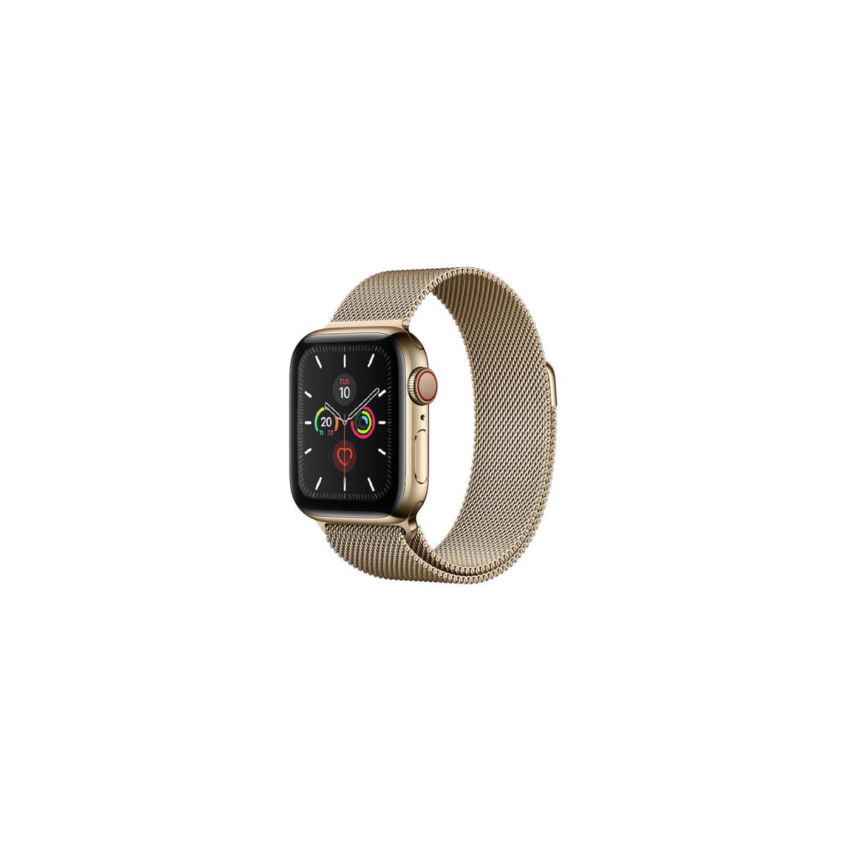 Ibroz - Ibroz Bracelet Apple Watch 44mm en maille champagne - Accessoires Apple Watch