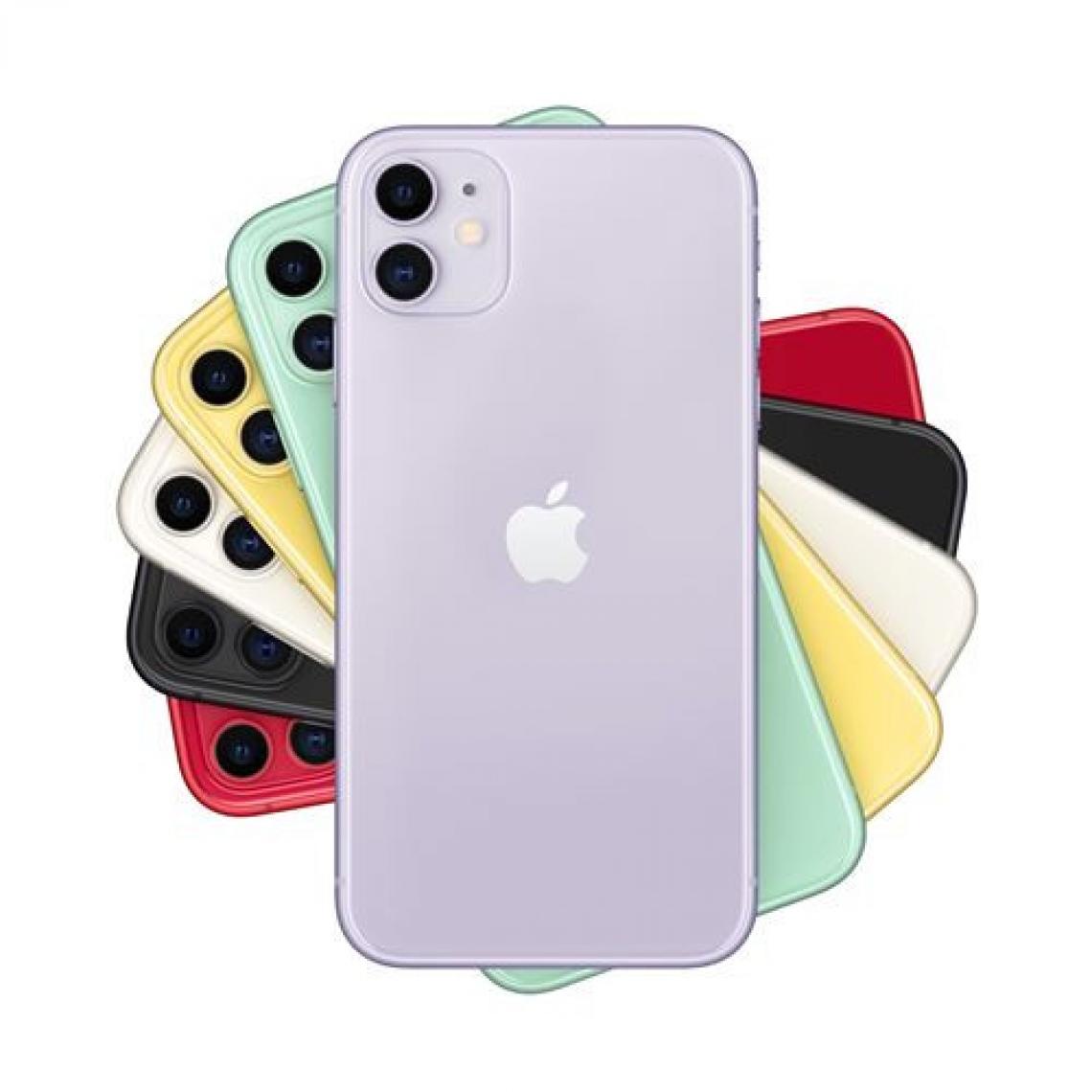 Apple - Apple iPhone 11 6.1" Double SIM 64 Go Mauve V2 - iPhone