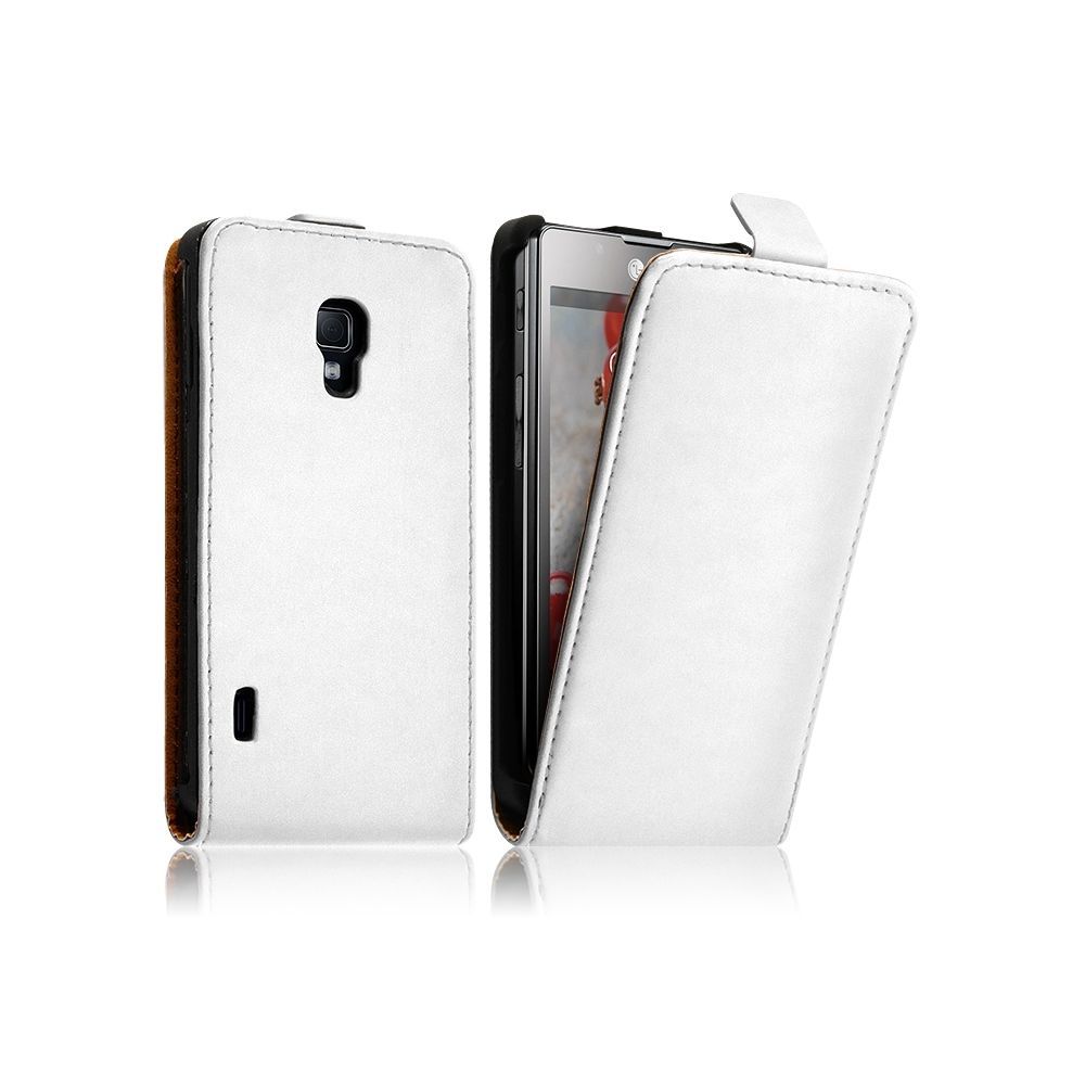 Karylax - Housse Etui Coque pour LG Optimus L7 II Couleur Blanc - Autres accessoires smartphone