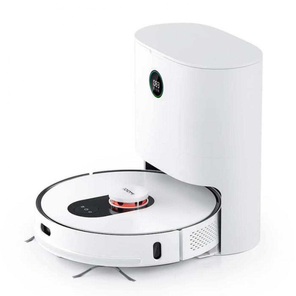 XIAOMI - Roidmi EVE Plus - Blanc + Collecteur de poussière - Aspirateur robot