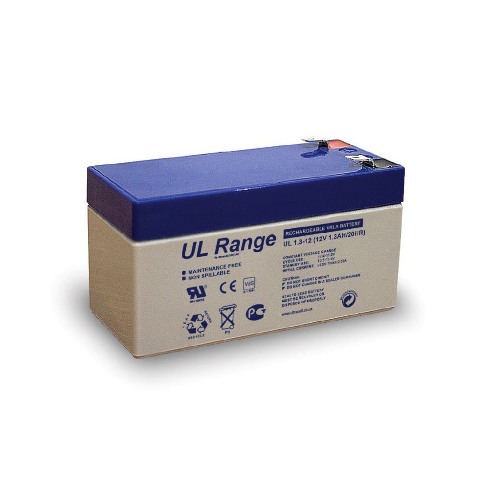 marque generique - Batterie plomb étanche UL1.3-12 Ultracell 12v 1.3ah - Alarme connectée