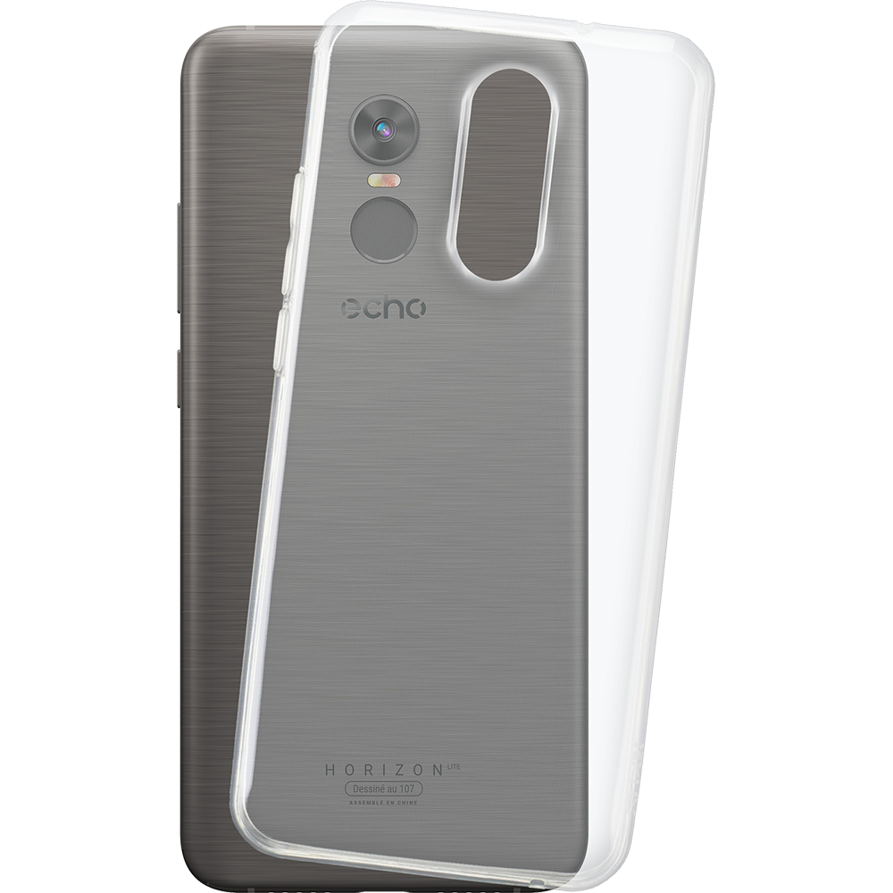 Echo - Coque rigide transparente pour ECHO HORIZON LITE + - Coque, étui smartphone
