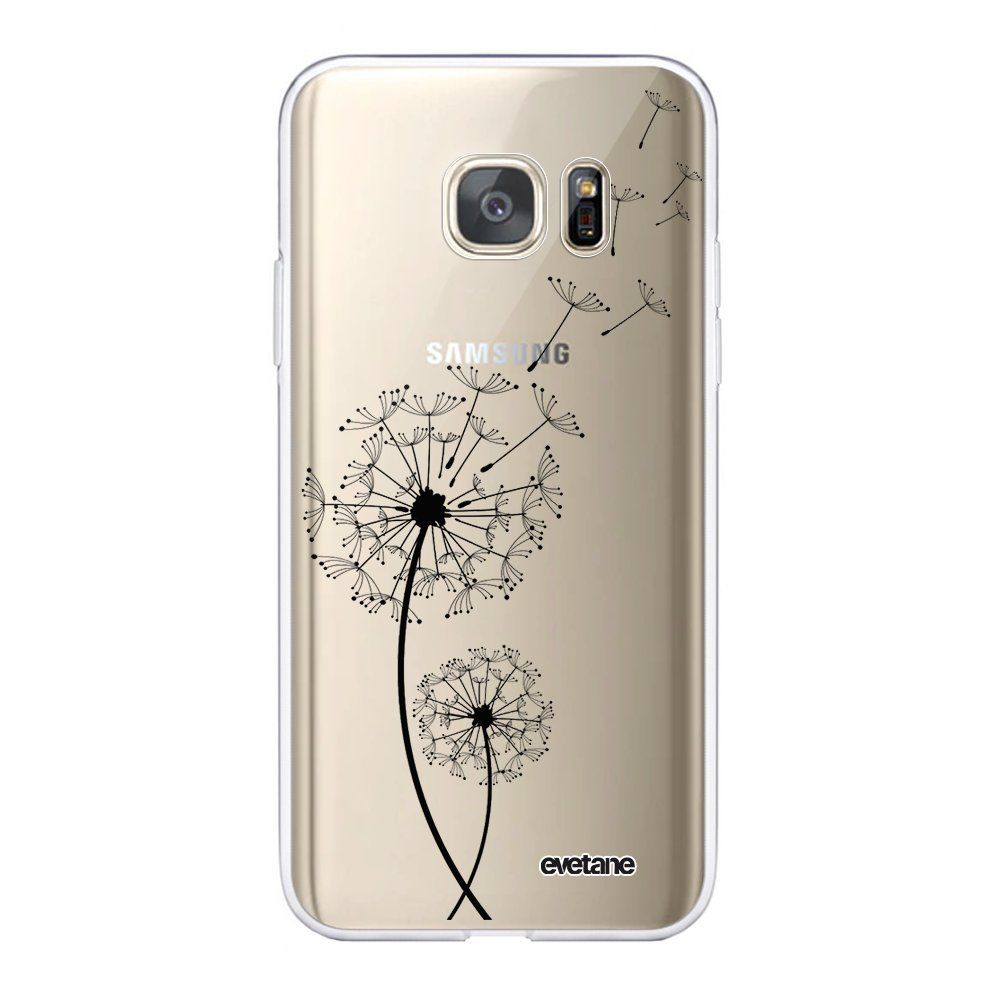 Evetane - Coque Samsung Galaxy S7 360 intégrale transparente Pissenlit Ecriture Tendance Design Evetane. - Coque, étui smartphone