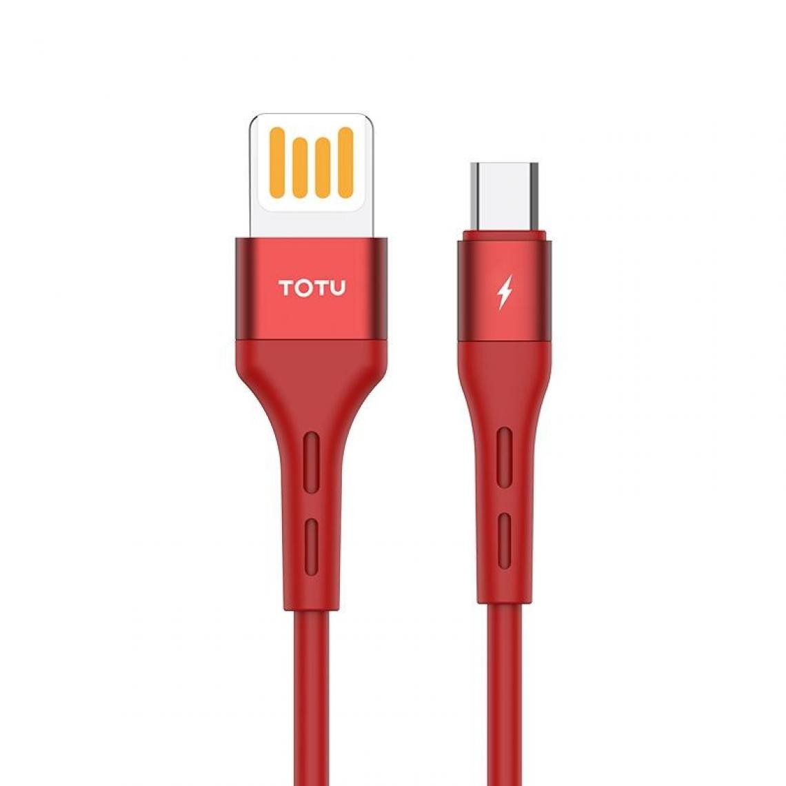 Wewoo - Câble USB Câble de charge en silicone micro-USB 2,4 A série Soft BMA-026longueur 1 m rouge - Chargeur secteur téléphone