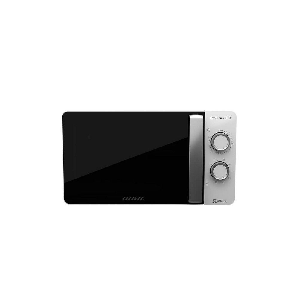 Totalcadeau - Micro-ondes avec Grill et à plateau tournant 20 L 700W Blanc - Micro-ondes avec fonction grill et décongélation - Four micro-ondes