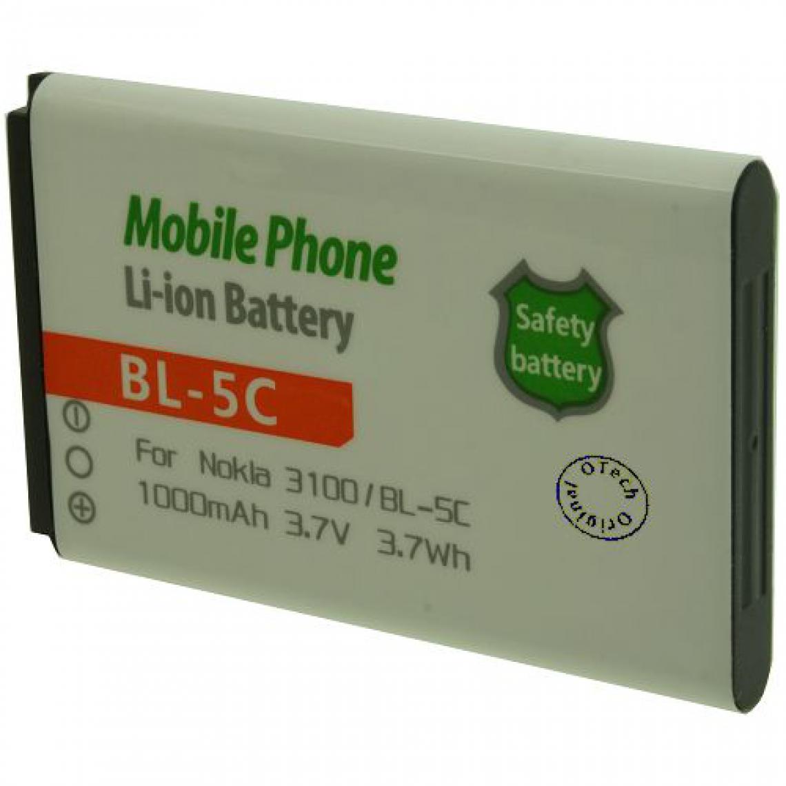 Otech - Batterie compatible pour AUDIOLINE AMPLICOM POWERTEL M5100 - Batterie téléphone