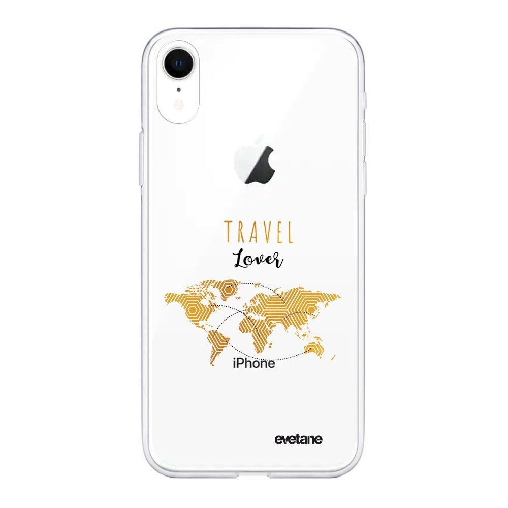 Evetane - Coque iPhone Xr 360 intégrale Travel Lover Ecriture Tendance Design Evetane. - Coque, étui smartphone