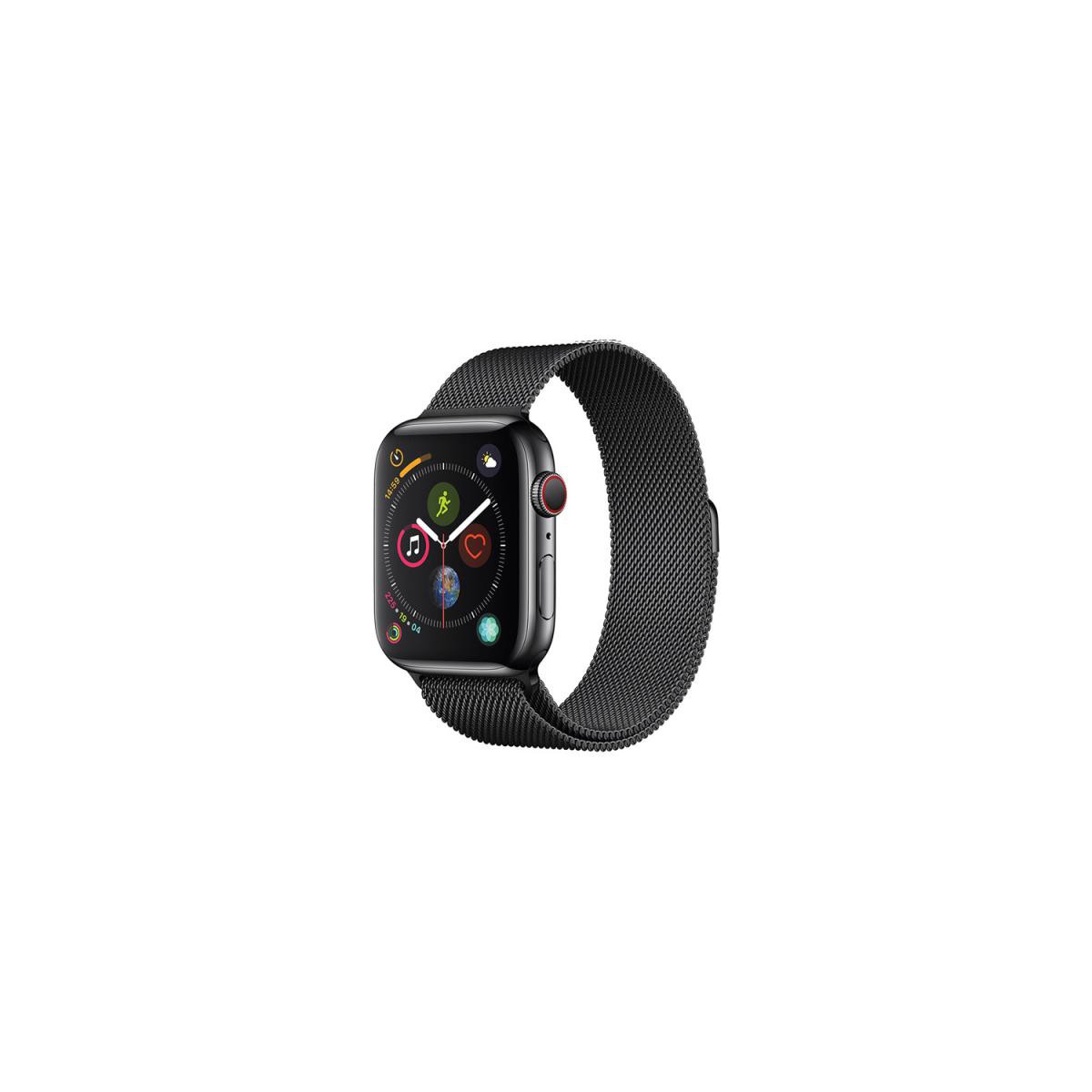 Ibroz - Ibroz Bracelet Apple Watch 40mm en maille noir - Accessoires Apple Watch