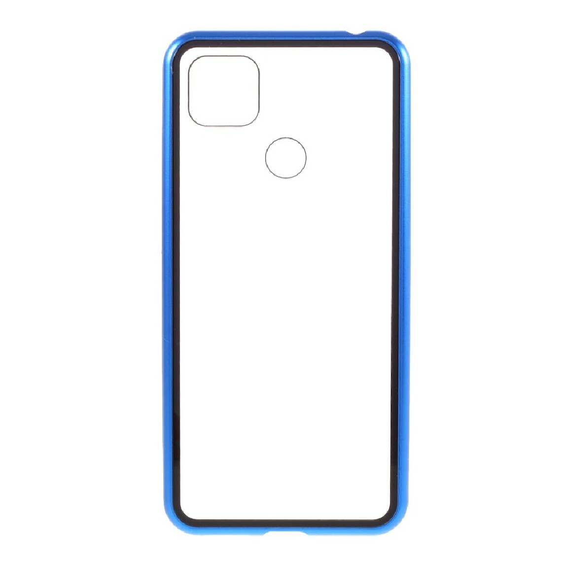 Other - Coque en cadre métallique cadre d'adsorption magnétique bleu pour votre Xiaomi Redmi 9C - Coque, étui smartphone