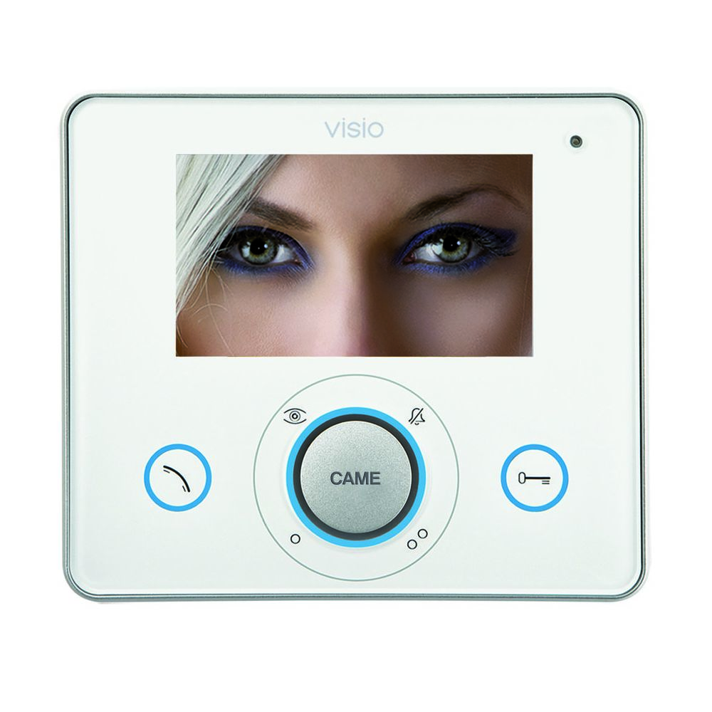 Came - DC01VISIOW Interphone intérieur vidéo VISIO CAME - CAME - Sonnette et visiophone connecté