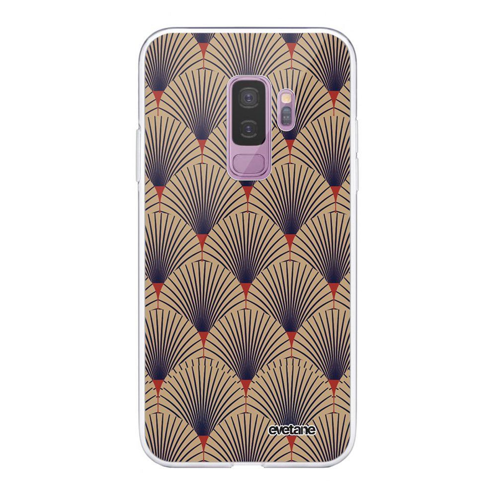Evetane - Coque Samsung Galaxy S9 Plus 360 intégrale transparente Art déco motifs Ecriture Tendance Design Evetane. - Coque, étui smartphone