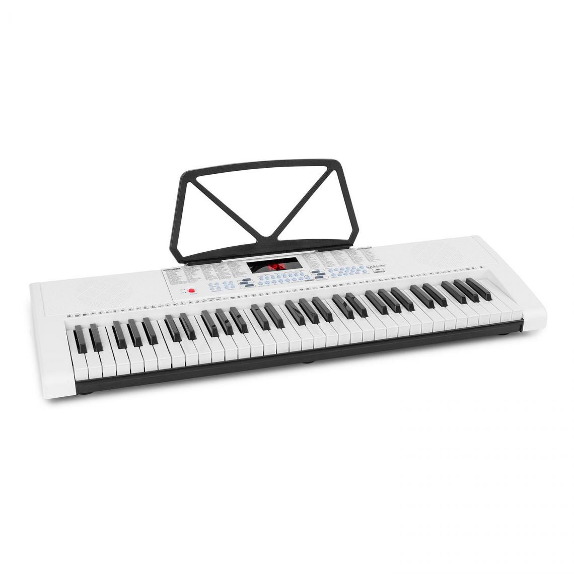 Schubert - Clavier d'apprentissage SCHUBERT Etude 255 LCD avec 61 touches, affichage LCD, touches éclairées255 rythmes - Pianos numériques