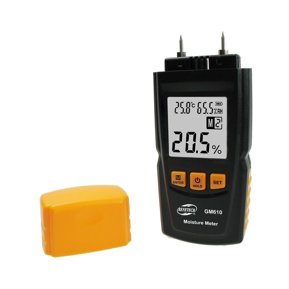 Wewoo - Détecteur d'humidité noir Humidimètre numérique bois - Détecteur connecté