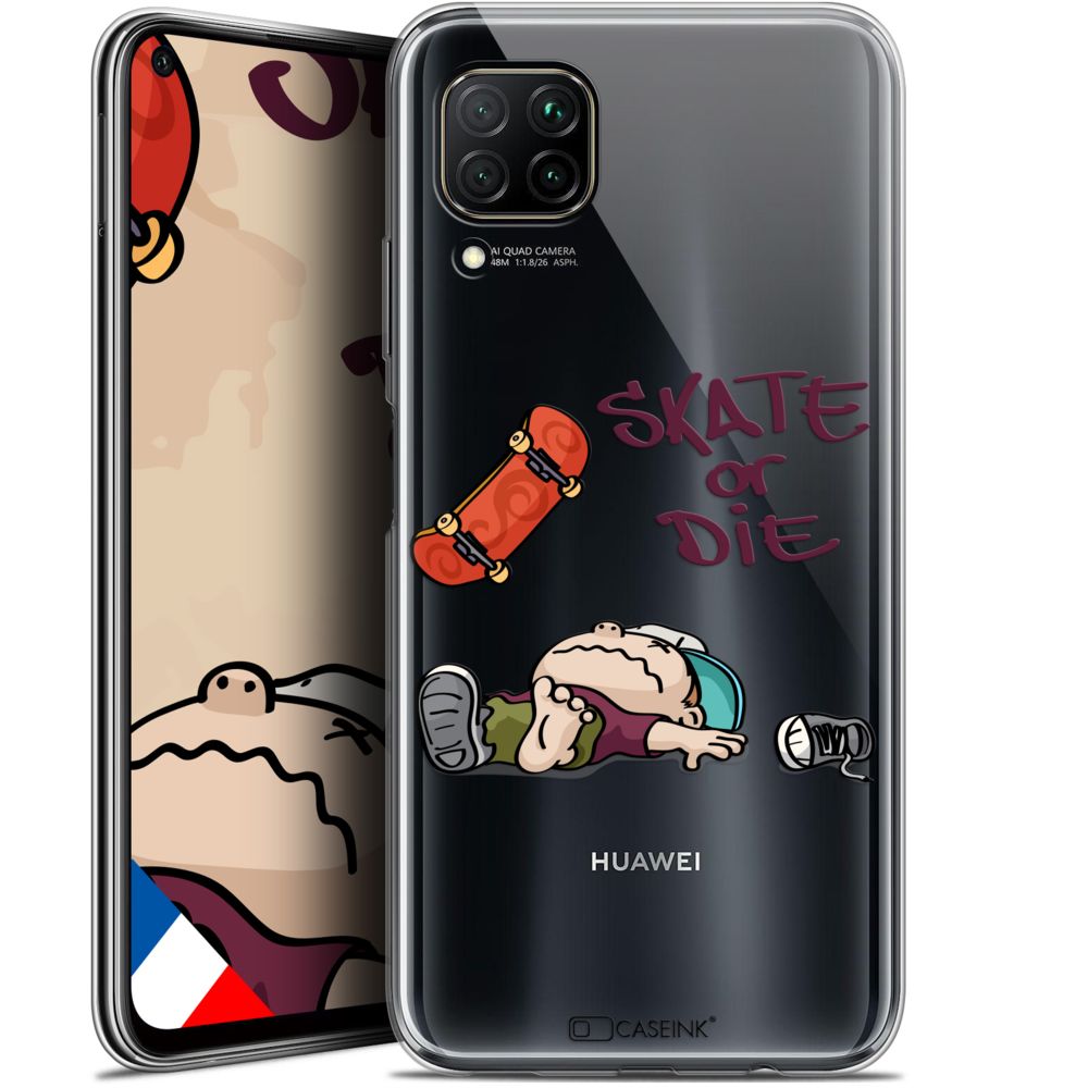 Caseink - Coque Pour Huawei P40 Lite (6.4 ) [Gel HD Collection BD 2K16 Design Skate Or Die - Souple - Ultra Fin - Imprimé en France] - Coque, étui smartphone