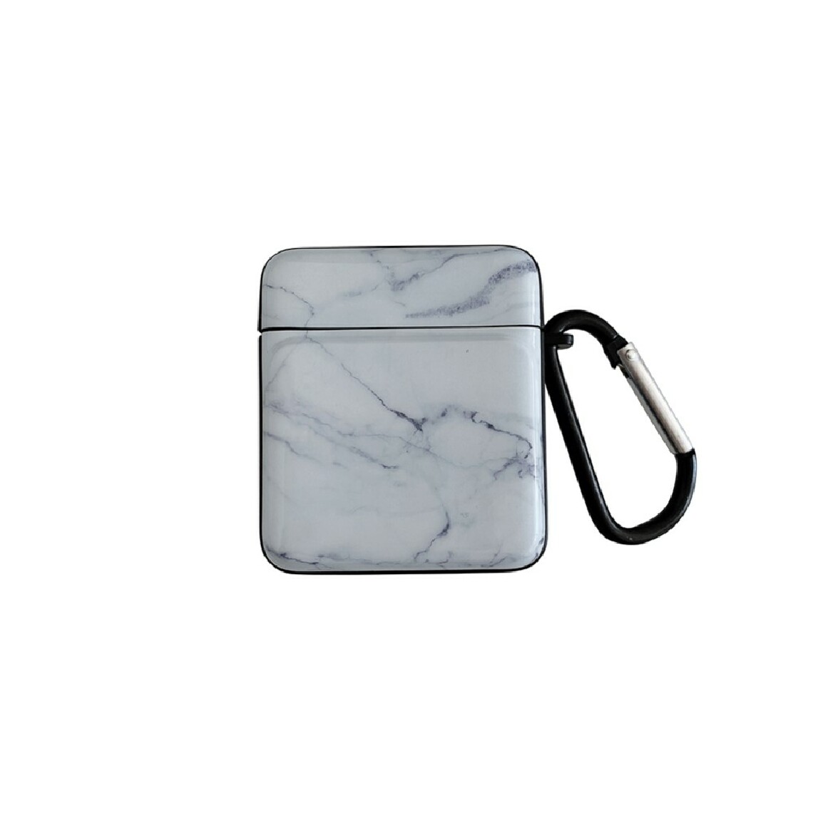 Other - Coque en TPU motif de marbre IMD simple blanc pour votre Apple AirPods with Charging Case (2016)/(2019) - Coque, étui smartphone