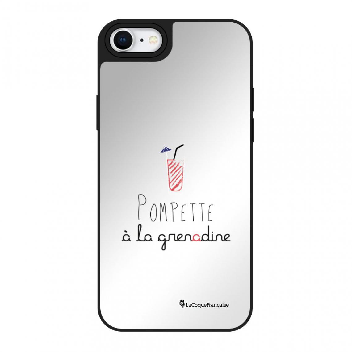 La Coque Francaise - Coque iPhone 7/8/SE 2020 miroir Pompette à la grenadine La Coque Francaise - Coque, étui smartphone