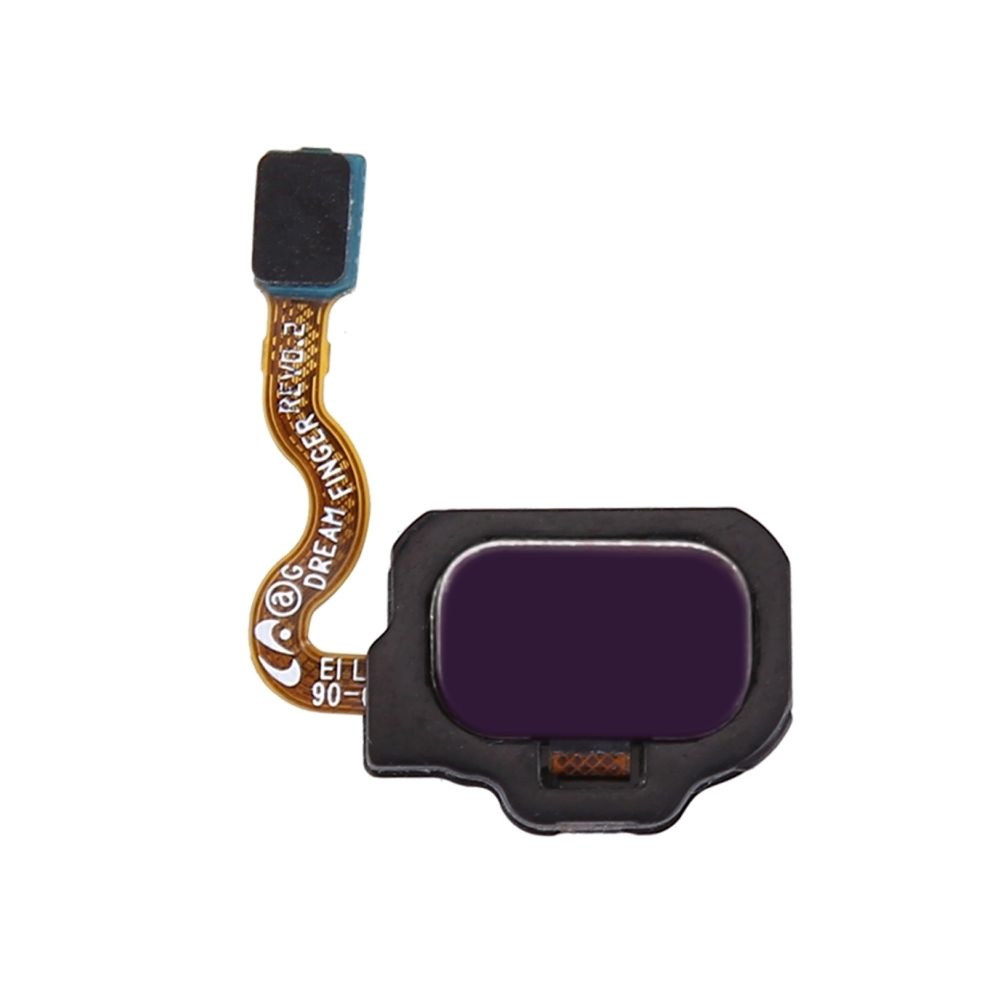 Wewoo - Bouton Flex avec bouton d'empreinte digitale pour Galaxy S8 (Violet) - Autres accessoires smartphone