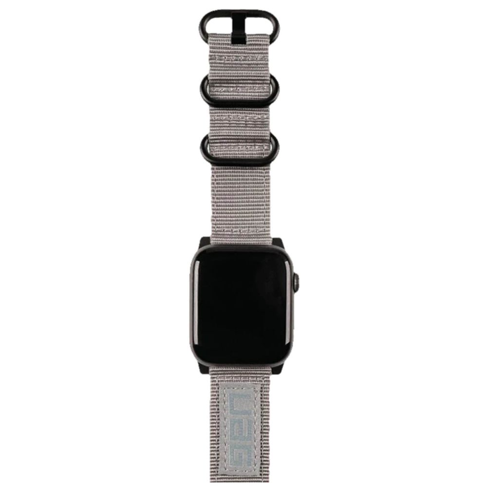 Uag - Bracelet Apple Watch 42 et 44 mm en Nylon Nato UAG Gris - Accessoires Apple Watch