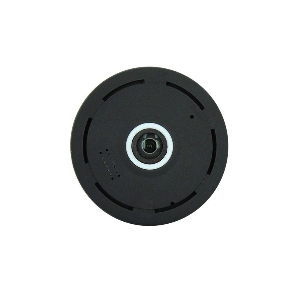 Wewoo - Caméra de surveillance noir pour Carte TF, Téléphones Mobiles Contrôle 360 Degrés 1280 * 960P Réseau Panoramique avec Fente - Caméra de surveillance connectée