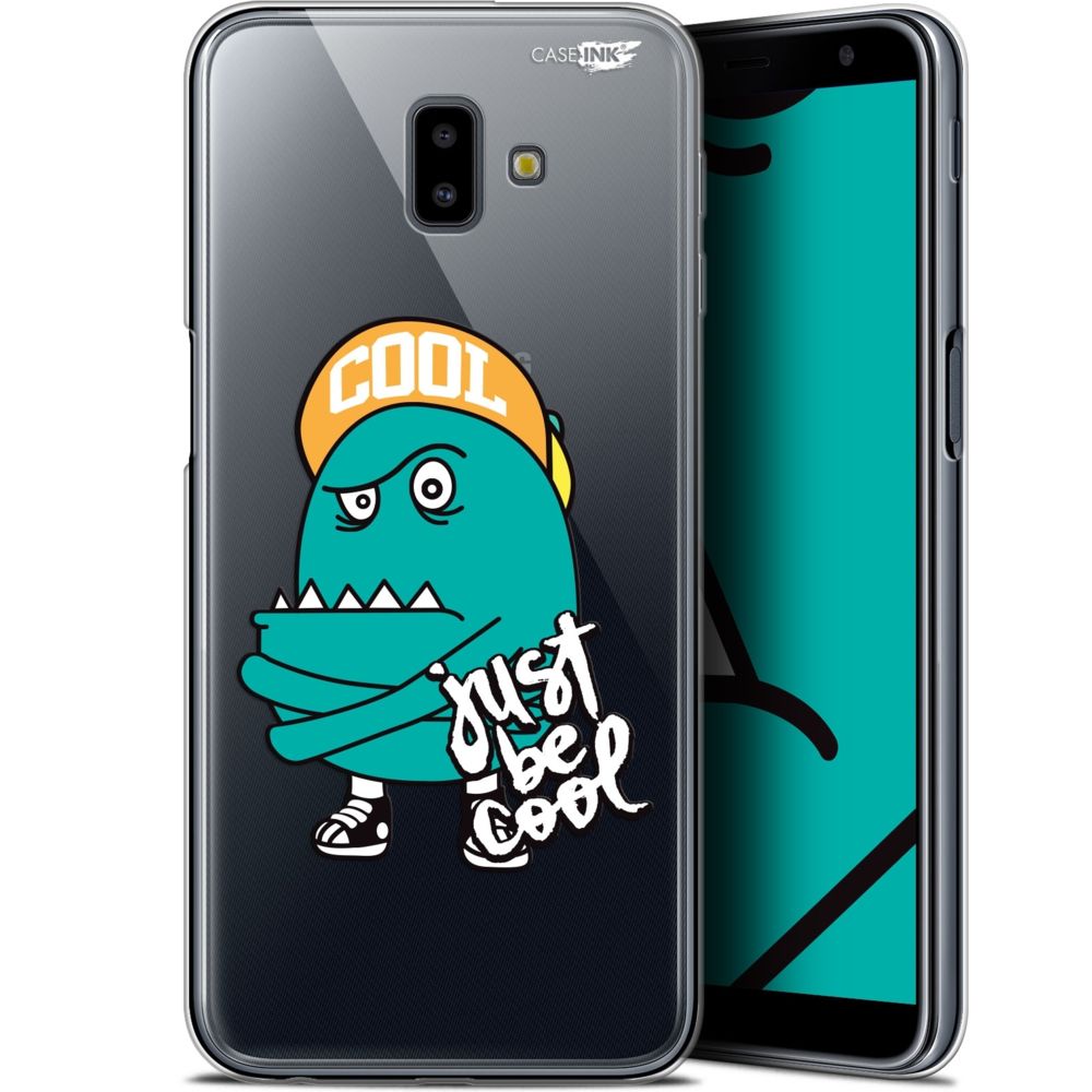 Caseink - Coque arrière Samsung Galaxy J6 Plus J6+ (6.4 ) Gel HD [ Nouvelle Collection - Souple - Antichoc - Imprimé en France] Be Cool - Coque, étui smartphone