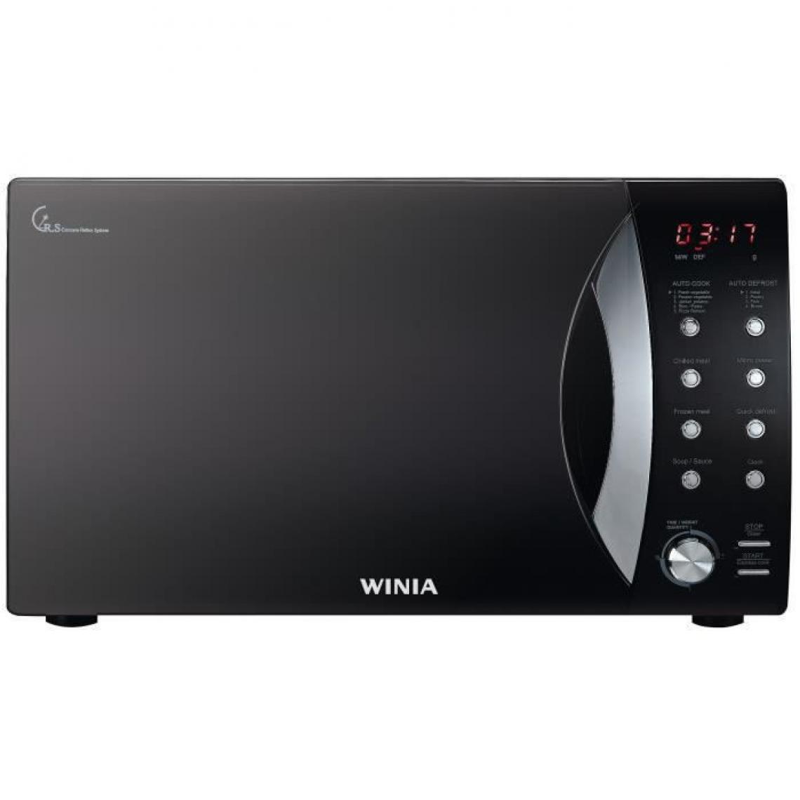 Winia - WINIA WKOR 9A0R - Micro ondes - 23L - 800W - noir - Four micro-ondes