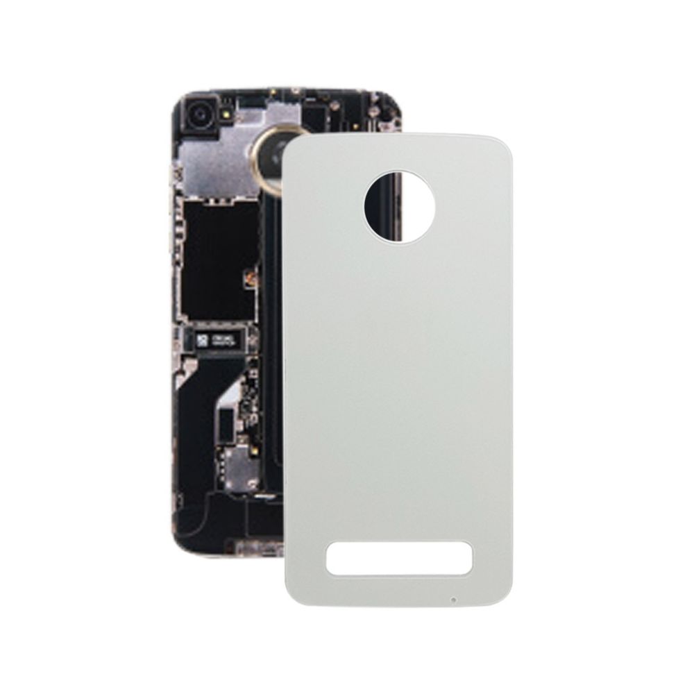 Wewoo - Coque Arrière de Batterie pour Motorola Moto Z Play XT1635 Blanc - Autres accessoires smartphone