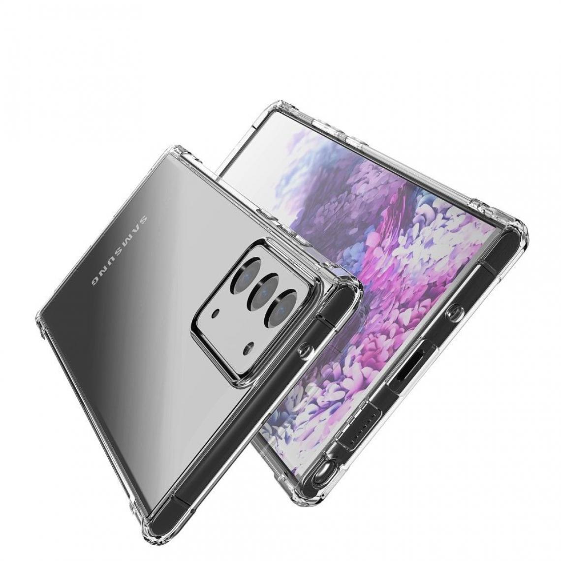 Cabling - CABLING®Coque pour Samsung Galaxy Note 20 Plus avec quatre angles renforcés, Transparente Silicone, Antichoc - Coque, étui smartphone