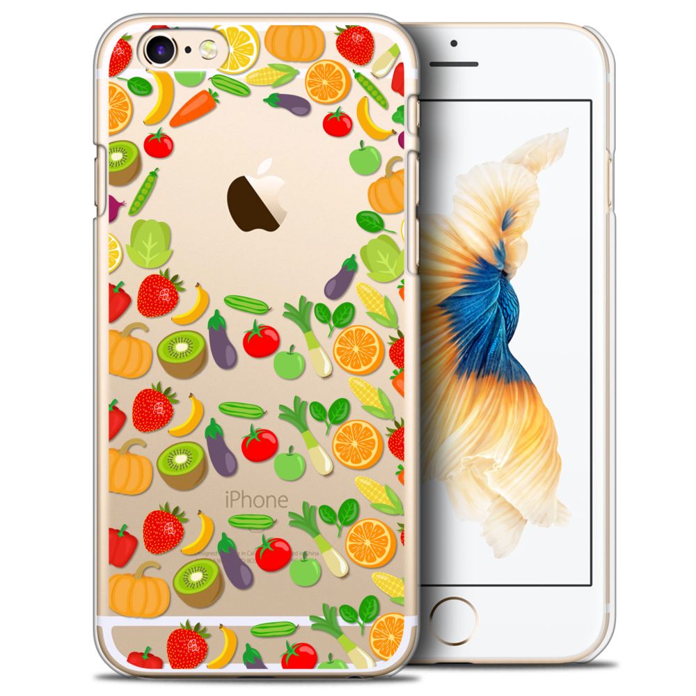 Caseink - Coque Housse Etui Apple iPhone 6/6s [Crystal HD Collection Foodie Design Healthy - Rigide - Ultra Fin - Imprimé en France] - Coque, étui smartphone