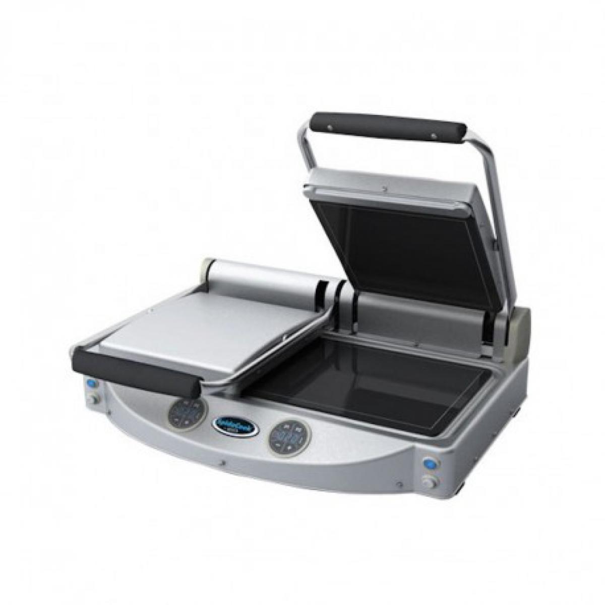 Unox - Machine à panini vitro double digitale - noire lisse - Unox - - Pierrade, grill