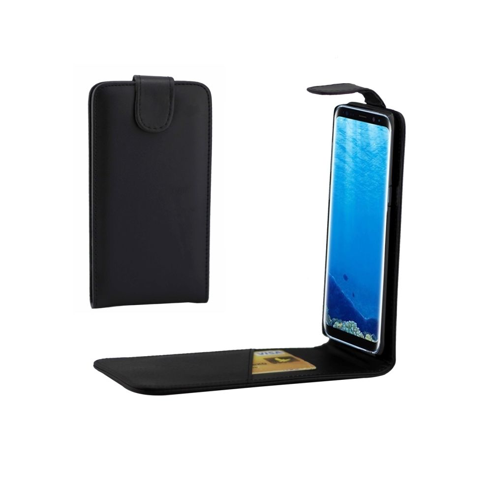 Wewoo - Housse Étui noir pour Samsung Galaxy S8 + / G9550 sac à bandoulière vertical avec fente carte - Coque, étui smartphone