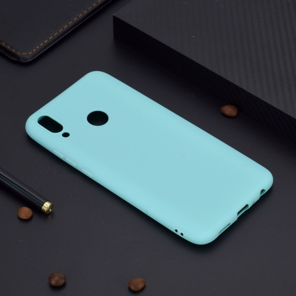 Wewoo - Coque Souple Pour Huawei Y9 2019 TPU Candy Color Vert - Coque, étui smartphone