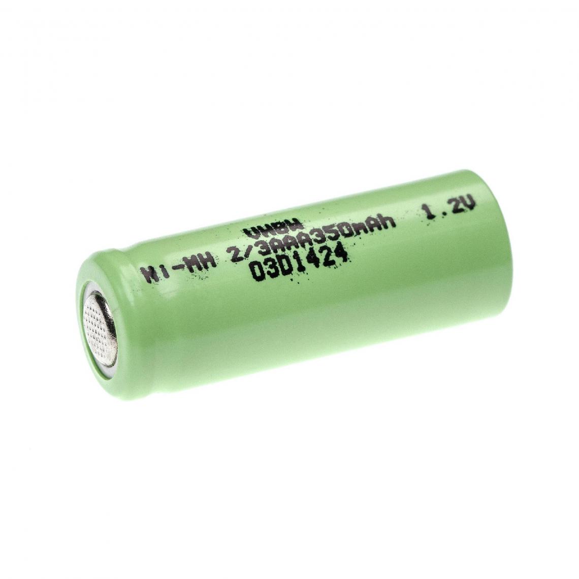 Vhbw - vhbw Cellule de batterie H4002 - 350 mAh, 1,2 V, NiMH - Autre appareil de mesure