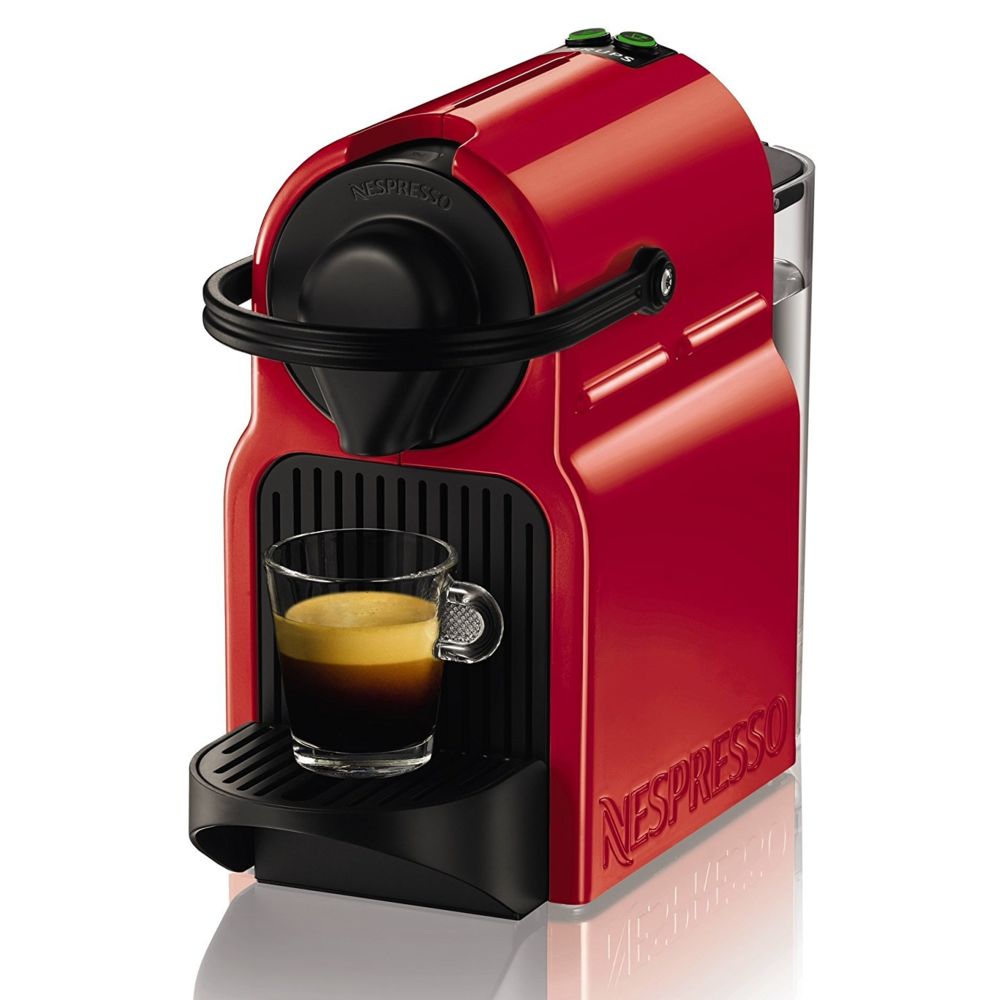 Krups - Nespresso Inissia XN100510 Rouge - Expresso - Cafetière